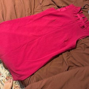 pink vince camino dress